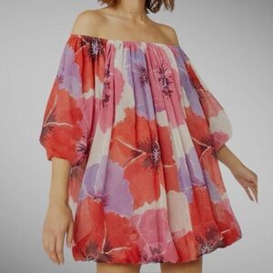 MISA Los Angeles Devon - Poppy Love Dress